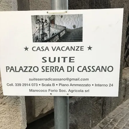 Palazzo Serra Di Cassano Σπίτι διακοπών *
